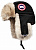 Шапка женская Canada Goose Aviator Black - Фото 1 малая