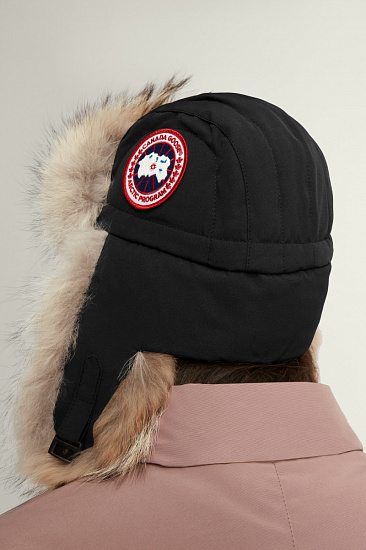Шапка женская Canada Goose Aviator Black - Фото 3 большая