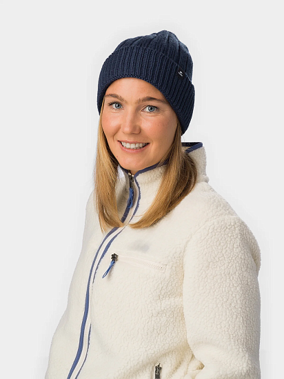 Шапка Eisbar Ayo Dark Cobalt - Фото 3 большая