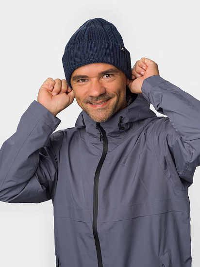 Шапка Eisbar Ayo Dark Cobalt - Фото 5 большая