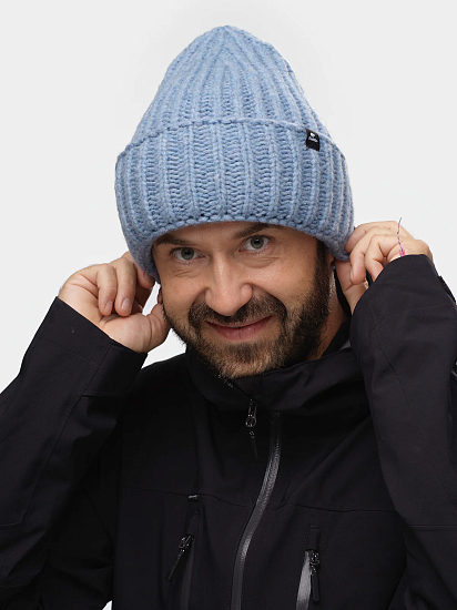 Шапка Eisbar Leia Steel Blue - Фото 5 большая