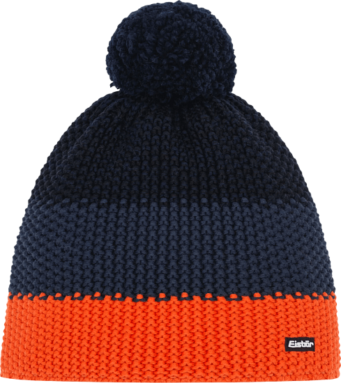 Шапка Eisbar Star Pompon D.Orange/D.Cobablt/Schwmel - Фото 1 большая