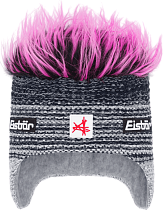 Шапка Eisbar Campo Cocker White/Graumel/Nacht/Pink