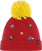 Шапка детская Eisbar Talur Pompon Crimson Sky/Sun