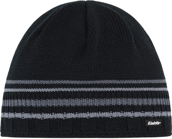 Шапка Eisbar Bax Schwarz/Graumele/Anthrazit - Фото 1 большая