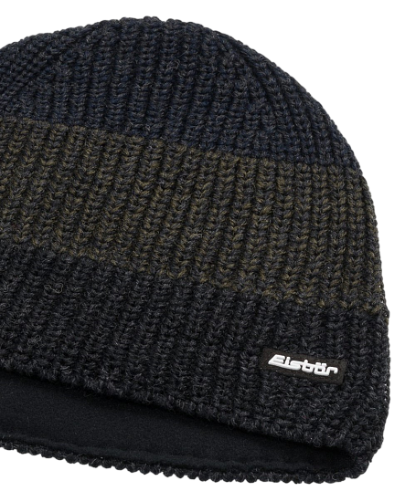 Шапка Eisbar Caris Schwarzmel/Outdoorgrm/Nachtmel - Фото 2 большая