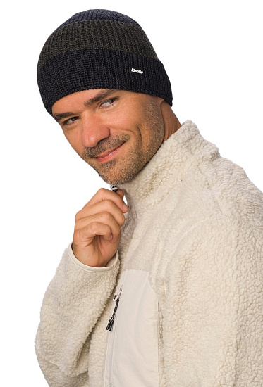 Шапка Eisbar Caris Schwarzmel/Outdoorgrm/Nachtmel - Фото 5 большая