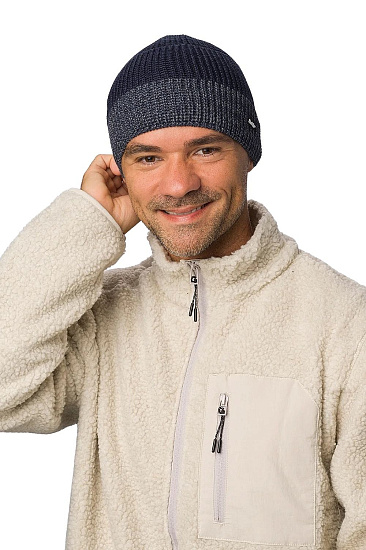 Шапка Eisbar Caris D.Cobaltmel/Nachtmel/Schwnacht - Фото 3 большая