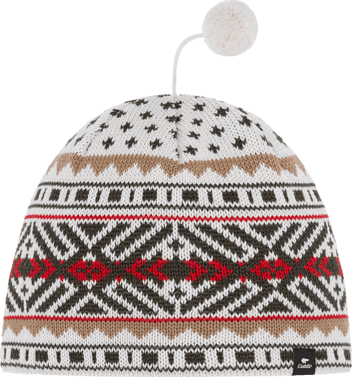 Шапка Eisbar Hanz Milk/Outdo/Cappuccino/Ketchup - Фото 1 большая