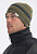 Шапка Bergans Striped GreenMud/Navy/MustardYellow - Фото 2 малая