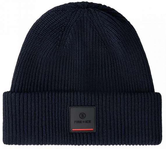 Шапка мужская Bogner Fire+Ice Tarek Deepest Navy - Фото 1 большая