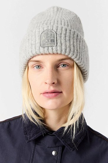 Шапка женская Parajumpers Mooneye Chateau Grey - Фото 3 большая