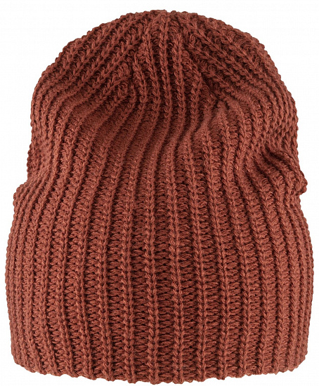Шапка Fjallraven Ovik Melange Terracotta Pink - Фото 2 большая