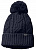 Шапка Jack Wolfskin Stormlock Pompom Night Blue - Фото 1 малая