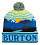 Шапка детская Burton Echo Lake Cyan - Фото 1 малая