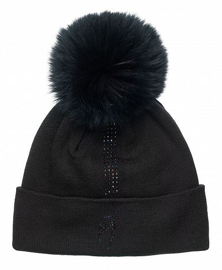 Шапка женская Toni Sailer Elise Fur Black - Фото 1 большая