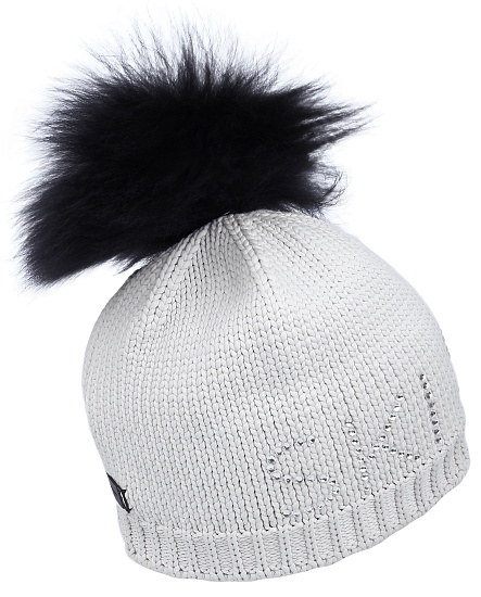Шапка женская SportAlm Aris SKI m.P Silver Cloud - Фото 2 большая