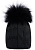 Шапка женская SportAlm Opera SKI m.P Black - Фото 2 малая