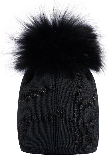 Шапка женская SportAlm Opera SKI m.P Black - Фото 2 большая
