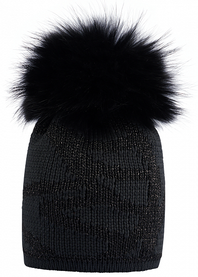 Шапка женская SportAlm Opera SKI m.P Black - Фото 1 большая