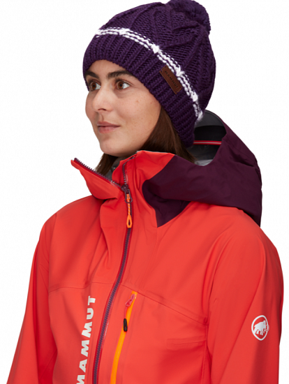Шапка женская Mammut Sally Grape - Фото 2 большая