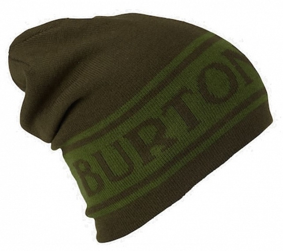 Шапка Burton Billboard Slouch Rifle Green/Kelp - Фото 1 большая