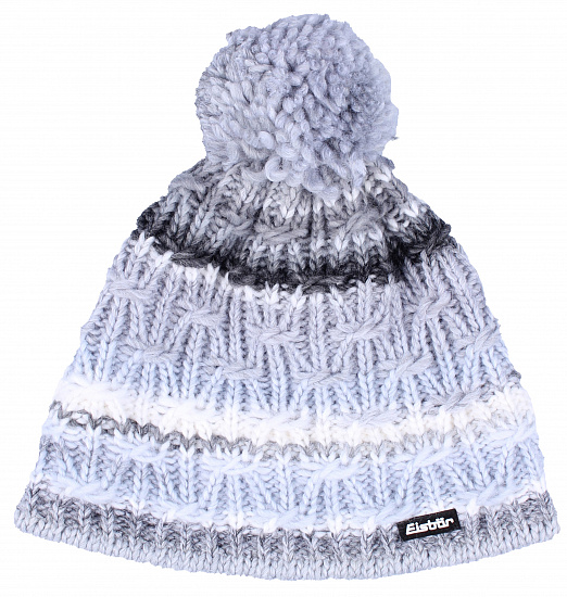 Шапка Eisbar Anka Pompon Mu Milkgrau - Фото 1 большая