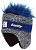 Шапка Eisbar Styler Cocker Mu Sp Schwarz-Weissmele-Blitzblau/Bl - Фото 1 малая