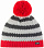 Шапка детская Eisbar Zippy Pompon Mu Diva Pink-White-Anthra+Grau - Фото 1 малая
