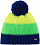 Шапка детская Eisbar Star Pompon Mu Blitzblau-Li.Green-Lightyellow - Фото 1 малая
