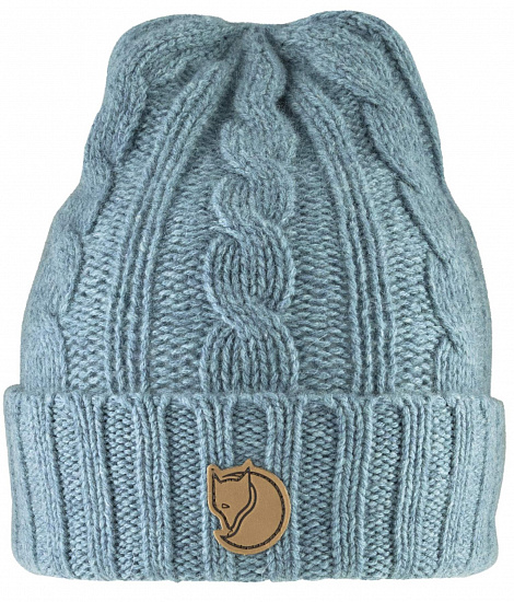Шапка Fjallraven Braided Knit Frost Green - Фото 1 большая