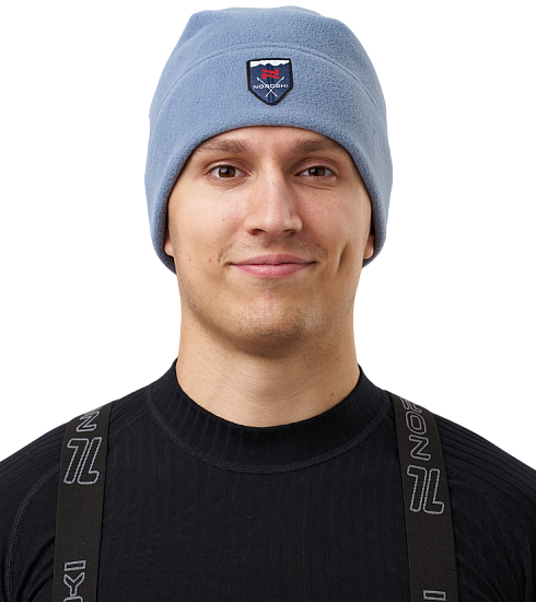 Шапка Nordski Fleece Warm Grey - Фото 1 большая