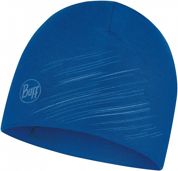 Шапка Buff Microfiber Reversible R-Solid Olympian Blue - Фото 1 большая