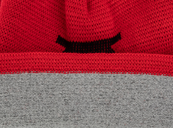 Шапка детская Descente Spirit Electric Red - Фото 2 большая
