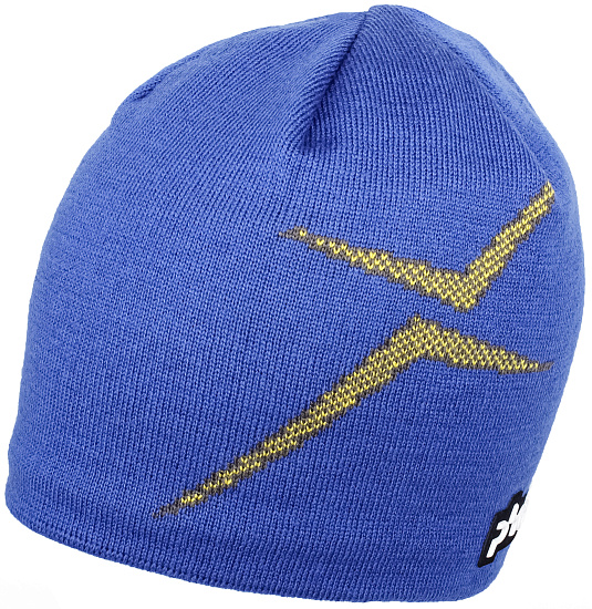 Шапка мужская Phenix Cross Motif Jacquard Blue - Фото 1 большая