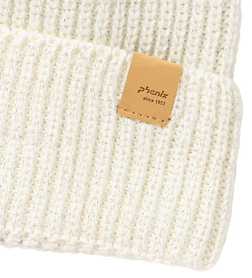 Шапка женская Phenix Bright Watch White - Фото 3 большая