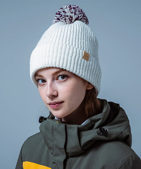 Шапка женская Phenix Bright Watch White - Фото 4 большая