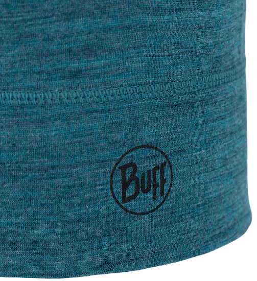 Шапка Buff Merino Lightweight Hat Solid Teal - Фото 2 большая