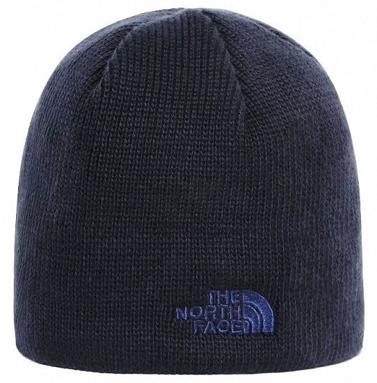Шапка The North Face Bones Recycled Aviator Navy - Фото 1 большая