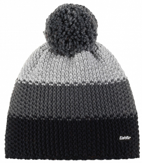 Шапка Eisbar Star Pompon MU Green/Black - Фото 1 большая