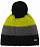 Шапка детская Eisbar Star Pompon MU Yellow/Black - Фото 1 малая