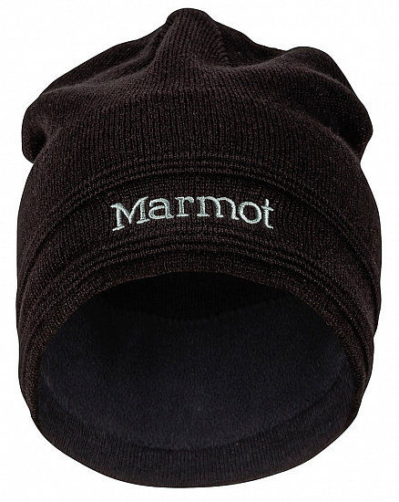 Шапка Marmot Shadows Black - Фото 1 большая