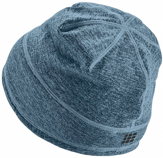Шапка CEP Winter Run CB931U Blue Melange - Фото 2 большая