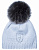 Шапка женская Toni Sailer Beanie Fur Cool Ice - Фото 1 малая