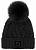 Шапка женская Toni Sailer Casandra New Logo Fur Black - Фото 1 малая