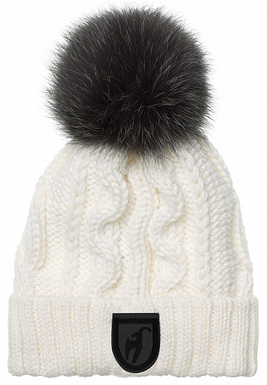 Шапка женская Toni Sailer Casandra New Logo Fur Bright White - Фото 1 большая
