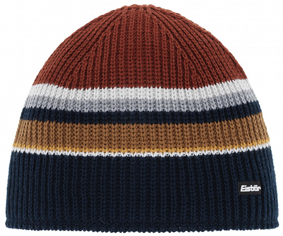 Шапка Eisbar Steen Mu Nacht-White-Ocker-Caramel-Grau - Фото 1 большая