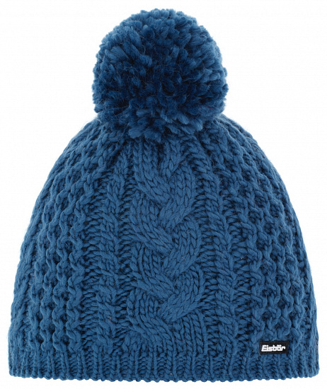 Шапка Eisbar Afra Pompon Mu Hell Cobalt - Фото 1 большая