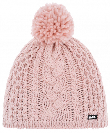 Шапка Eisbar Afra Pompon Mu Rosa - Фото 1 большая