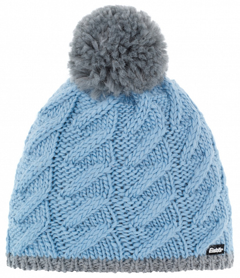 Шапка Eisbar Asteria Pompon Mu Graumele-Sky Grey/Graumele - Фото 1 большая